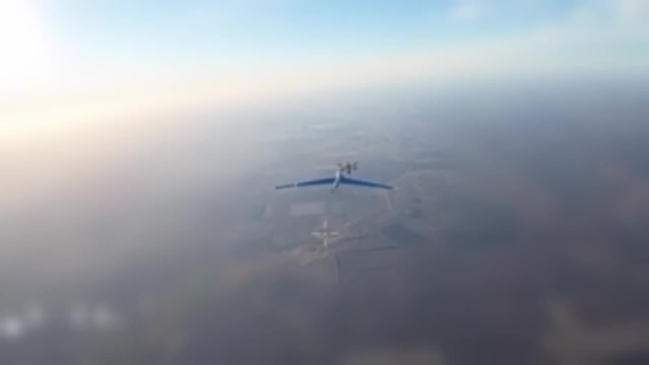 💥 Operation of special Ukrainian FPV drone!