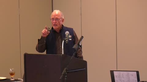 Bob Hall presents on Veterans Day to Dallas John Birch Society Meeting