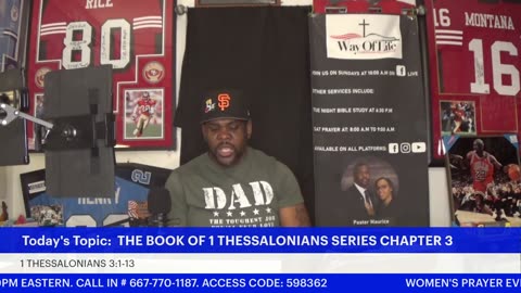 Tuesday Bible Study- The Book Of 1 Thessalonians Series #Bible
