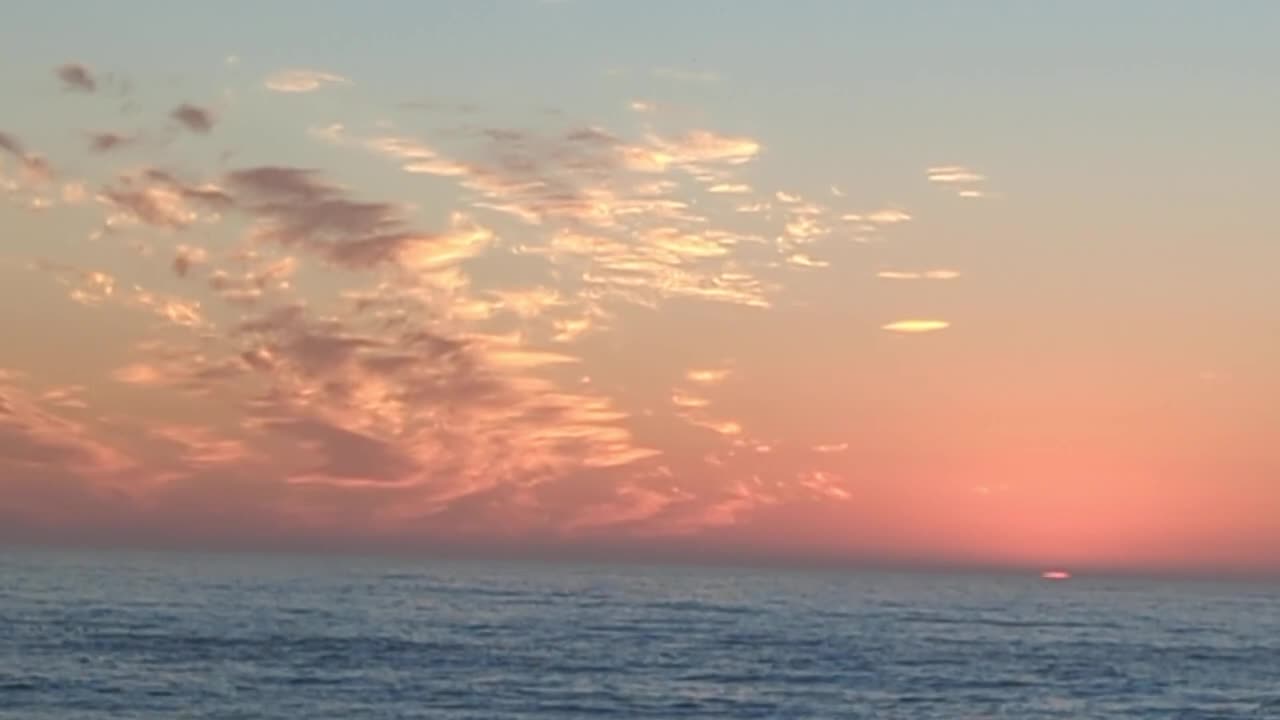Pacific Ocean Sunset