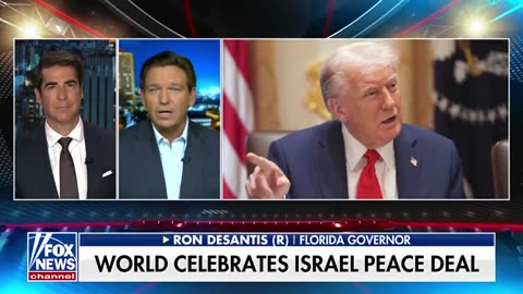 🚨Gov Ron DeSantis on Trump's Middle East Peace Deal