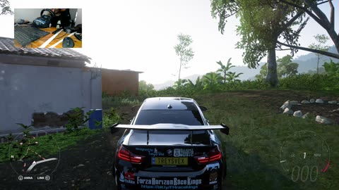 STREET RACING WITH @ForzaTreysVex - steering wheel gameplay