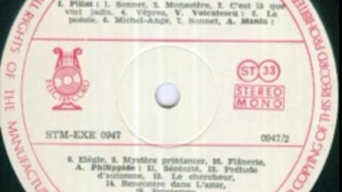 "Elegie" traducere de Adrian Maniu in recitarea Claude Dignoire