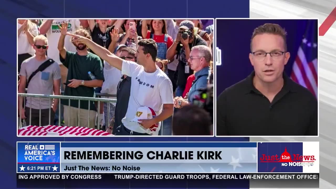 Benny Johnson honors his friend Charlie Kirk