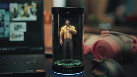 Razer’s Project AVA is a 3D holographic AI desktop companion powered by xAI’s Grok.