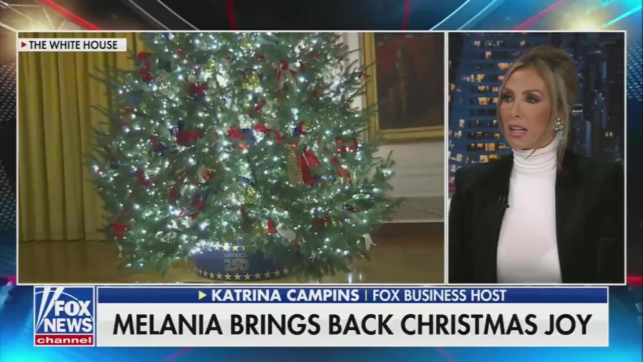 Campins: You have Melania decorating the white house and shes filled with class and integrity