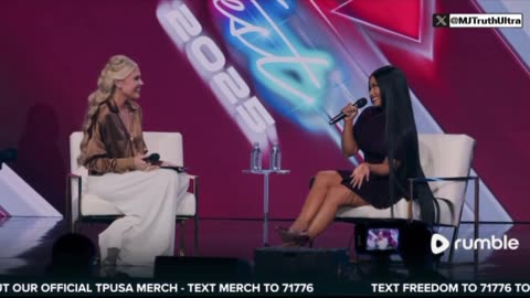 Nicki Minaj says she has so much love and admiration for President Trump