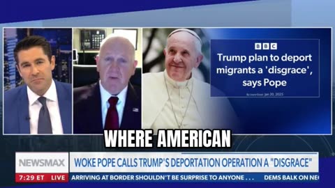 Border Czar calls out the Pope for criticizing Trump's deportation operation