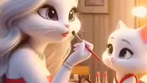 billi ka makeup 💄