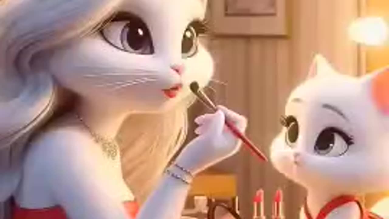 billi ka makeup 💄