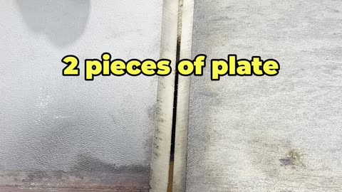 Why do you put a gap in between your plate?! 🤔👨🏻‍🏭
