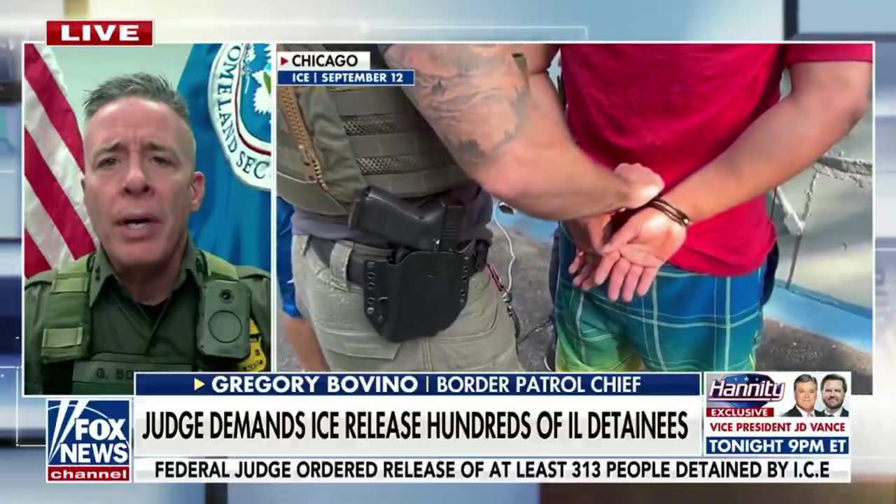 Border Patrol Chief responds to activist judge ordering release of 650 illegals in Chicago