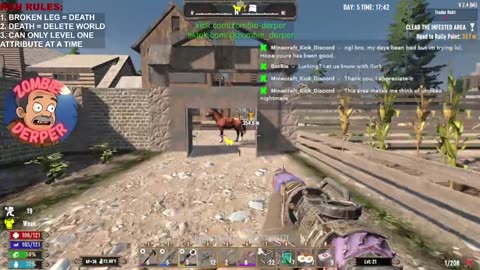 Wild West vs Crayon Eater | 7 Days to Die Permadeath