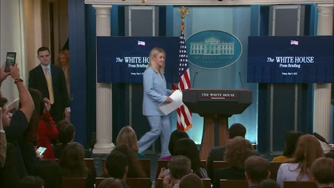 Press Secretary Karoline Leavitt Briefs Members of the Media, May 09, 2025