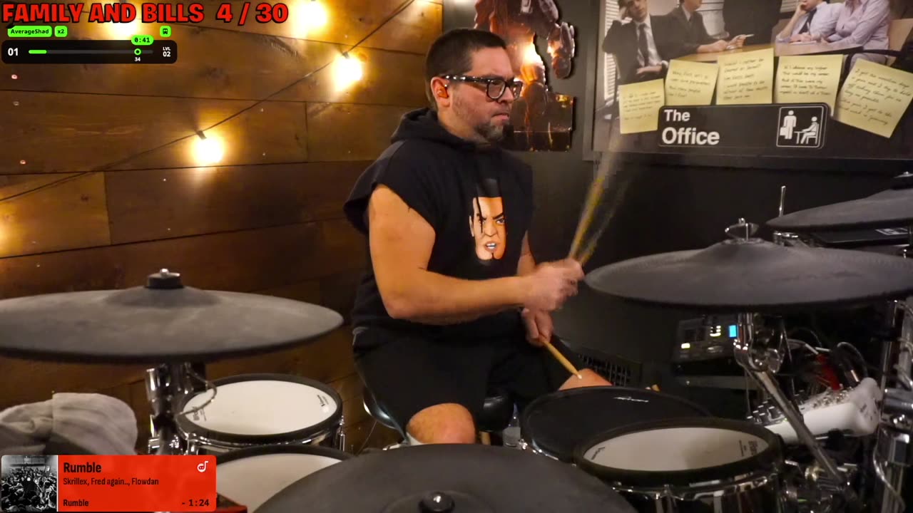 Skrillex, Fred Again, Flowdan - Rumble (Flex Drum Cover)