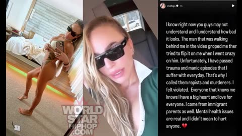 Scott Storch’s Baby Mama Caught Being Racist In Beverly Hills... Claims A Man Groped Her