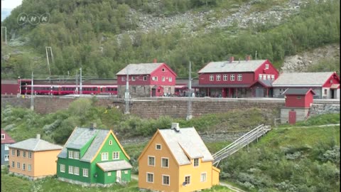 空からクルージング 「ベルゲン急行で行く 冒険者たちの国 ノルウェー」