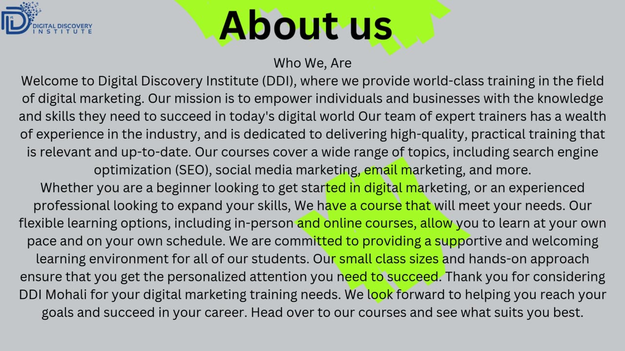 digital marketing best institute