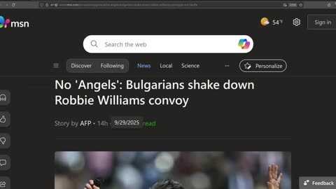 Bulgaria the not-at-all-CORRUPT, honest! Robbie Williams concert truck drivers extorted by BG-cops