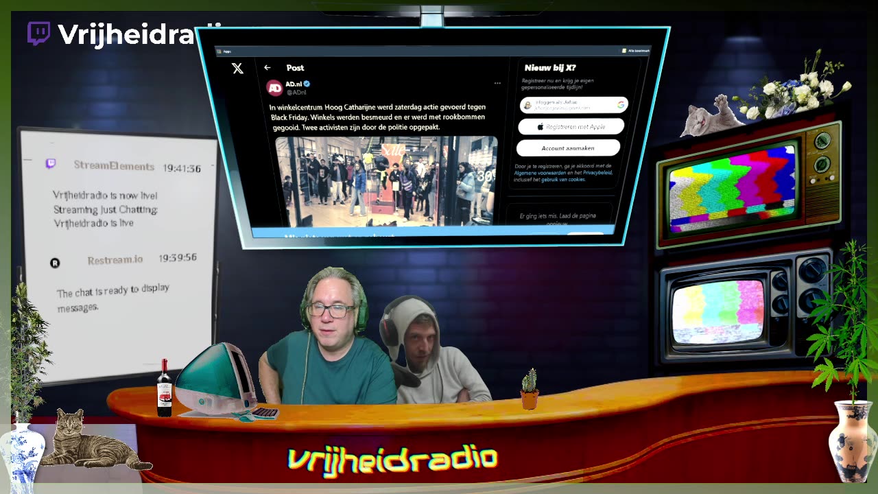 Vrijheidradio is live