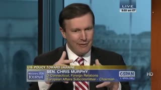 FLASHBACK: Dirty Dem Sen, Chris Murphy, admits USA FORCED Ukrainian President Out in 2014 b/c we deemed him no longer legit & despite an election being a year away.