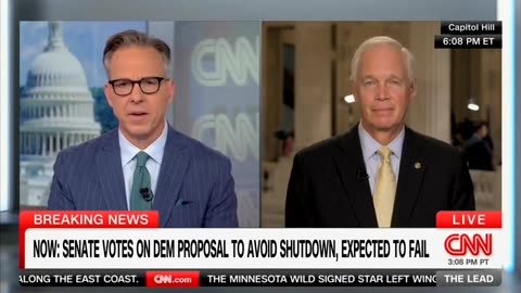 Senator Ron Johnson on The Lead with Jake Tapper 9.30.25 