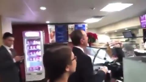 Adam Schiff refuses to answer questions. 