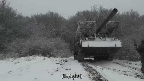 🇷🇺 ⚔️ The 203mm Self-propelled Gun Crew's Operation of the 2S7 "Pion"