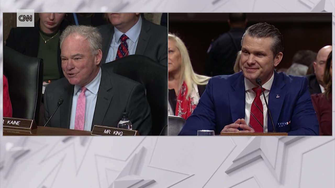 Senator Tim Kaine Talk Sex Pete Hegseth