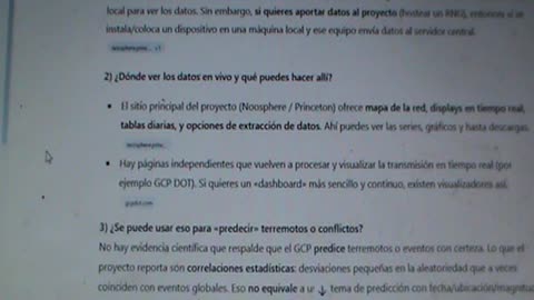 Expectativas vs. Realidad: El Verdadero Enigma del Proyecto Conciencia Global” aprte 1