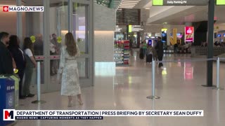 🇺🇸 Sean Duffy Urgent Briefing on Air Travel Disruption amid Democrats’ Shutdown [LIVE]