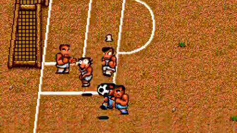 PC Engine Longplay 216 Nekketsu Koukou Dodgeball-bu - Soccer PC Hen