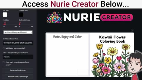 Nurie Creator Unveils NEW AI Book Cover Generator – The Ultimate Tool for Amazon KDP Success!