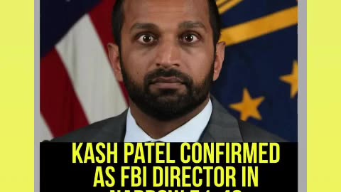 Congrats🎊 to kash patel has new fbi headquarters is time to clean up corruption 02/22/25