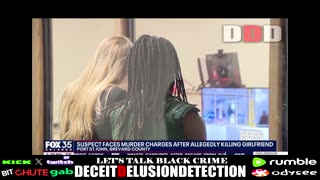 A black male suspect fatally shoots his white girlfriend in Brevard County