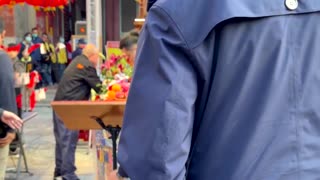 Temple official vomits on Taiwan president at Lunar New Year event