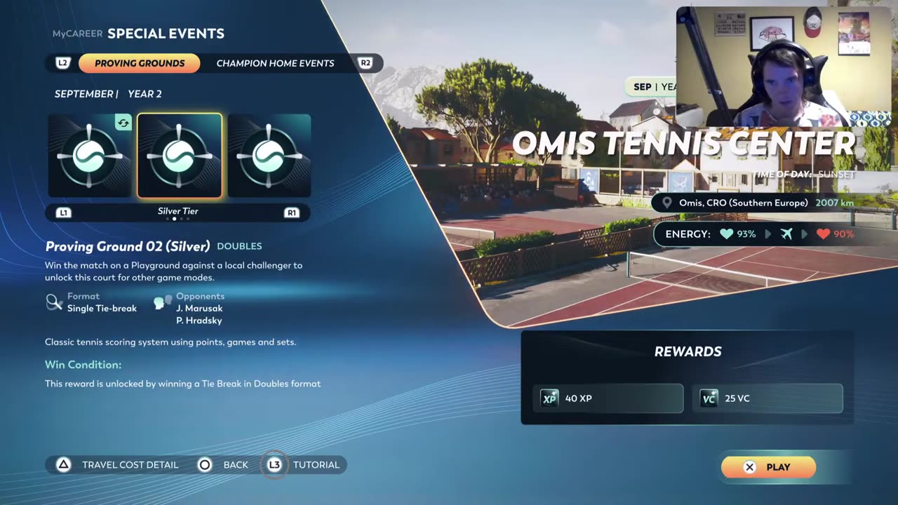 Top Spin 2K25 Federer Nice Smash Winners Online