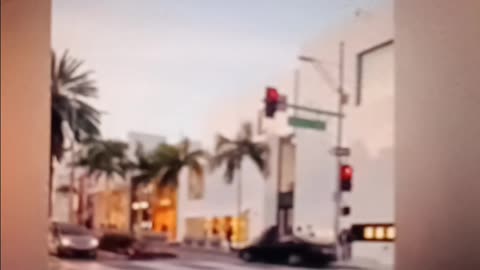 Mini bikers try to run red light.....