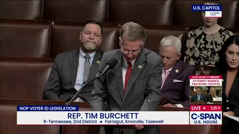 Republican Tim Burchett CORRECTS the LIES from Dems, media about SAVE America Act