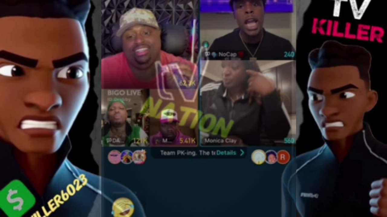 SUPA ATTACKS MONICA CLAY BUT SHES NOT HAVING IT