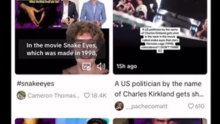 Can you see it now? Snake Eyes - Charlie Kirk