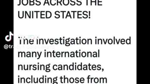 The Illusion of a Healthcare System - 7,600 Fake Nurses in the USA