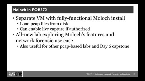 FOR572 Course Update from the Future: Where We’re Going, We Don’t Need Roads