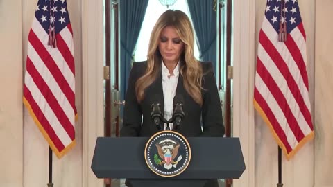 First Lady Melania Trump just announced that she’s been working behind the scenes with Russian