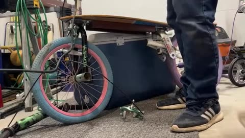Handlebars and brakes are important on Pro land missile 🛴🔥