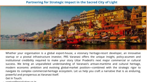 Varanasi’s Premier PR Agency