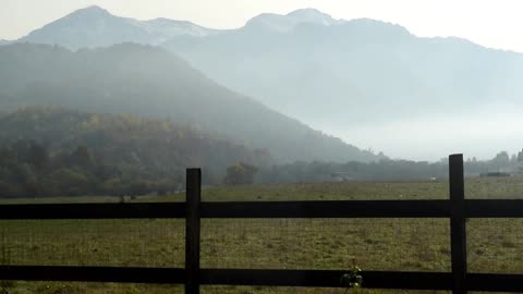 Timelapse Bucegi 60min in 18sec 5.11.2020