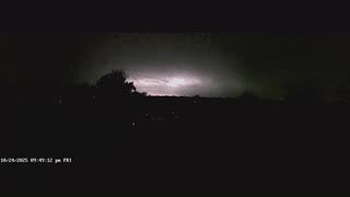 Massive Storm moves into the DFW area. Live Video and Audio