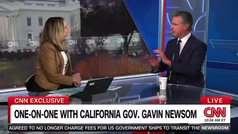 Gavin Newsom admits wildfire victims must rebuild with “science” and “climate reality in mind.”