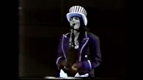 Xena Warrior Princess Sings National Anthem